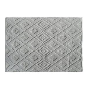 Soria Small Fabric Upholstered Rug In Cream